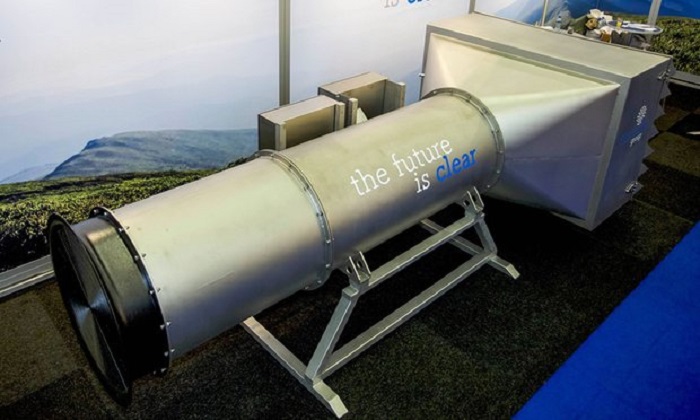 Dutch unveil giant outside vacuum cleaner to filter dirty air 